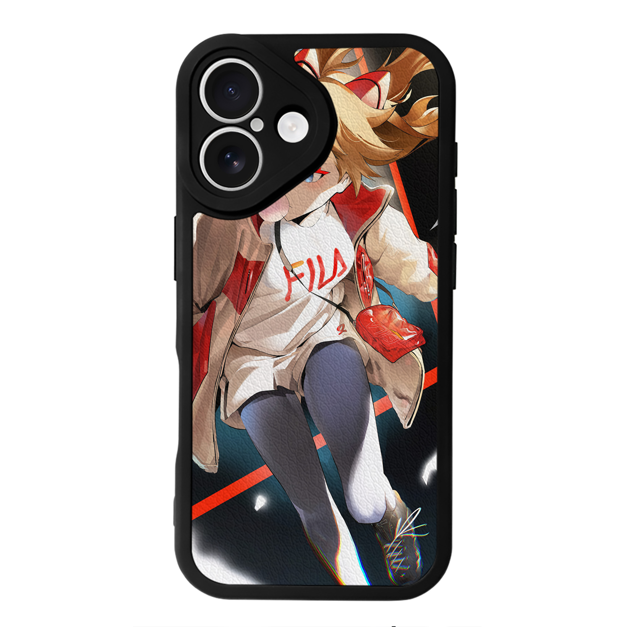 （画像用） EVA 新世紀エヴァンゲリオン 【iPhone 16シリーズ対応】シリコンスマホケース（レザー調） 材質：シリコン